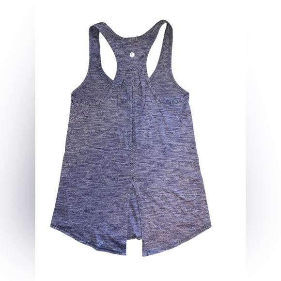 Lululemon Purple Split Back Racerback Tank – Size 4 - Picture 2 of 2